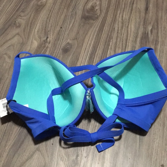 Shade shore Crochet swimsuit bikini top DDD - Picture 3 of 5